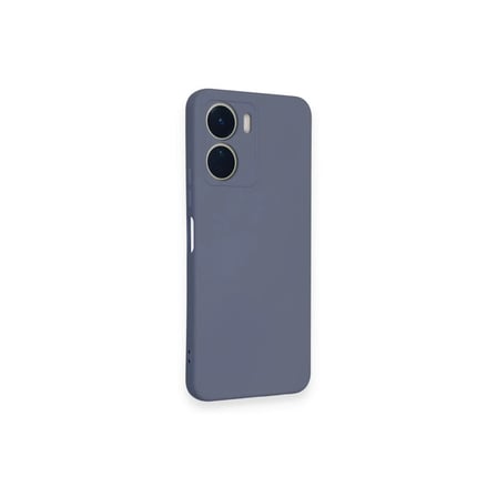 Vivo Y16 Kılıf Nano içi Kadife Silikon - Gri