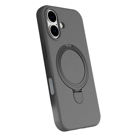 iPhone 16 Regal Magsafe Standlı Kapak - Titan Gri