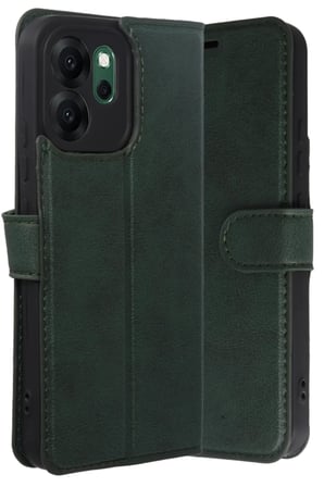 Oppo Reno 14F Trend S Plus Kapaklı Kılıf - Yeşil