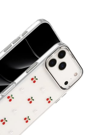 Apple iPhone 17 Pro Max Fiyonk Desenli Kapak - Desen 9