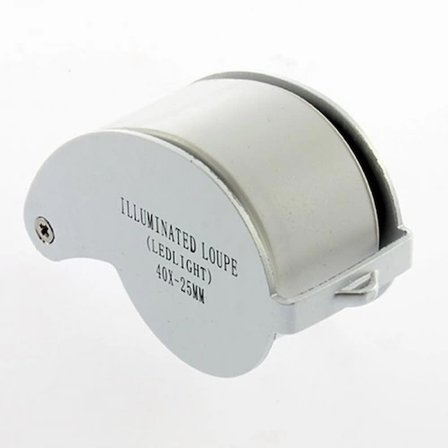 Mini xmm Takı Büyüteç, Cep Büyüteç, Teftiş, Elmas Pullar, Madeni Kontrol Lup Mg