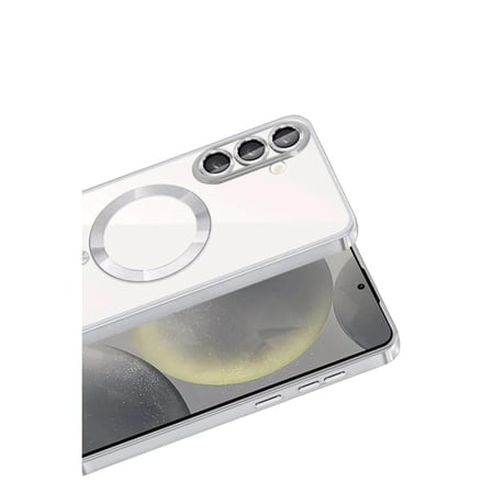 Samsung Galaxy S26 Kross Magneticsafe Kapak - Gümüş