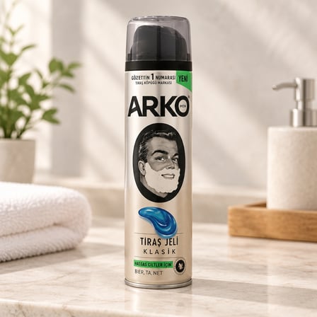 Teneke Tıraş Jeli 200 ml Classic