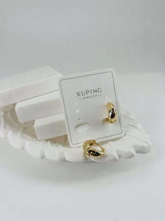 Zirkon Taşlı Pirinç Zirkon Küpe - Kp00344