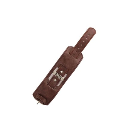 Apple Uyumlu Watch 42mm Nl17 Deri Kordon - Mürdüm