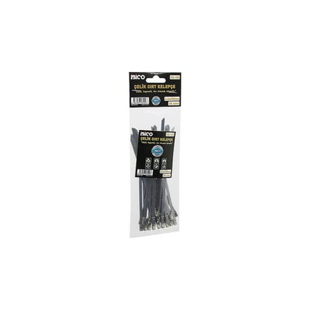 Paslanmaz Çelik Cırtlı Kablo Bağı 4.6x150mm