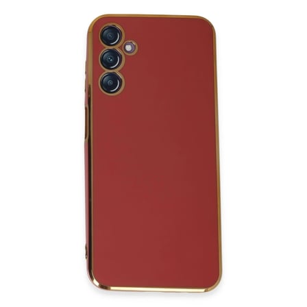 Samsung Galaxy M14 5G Kılıf Volet Silikon - Kırmızı