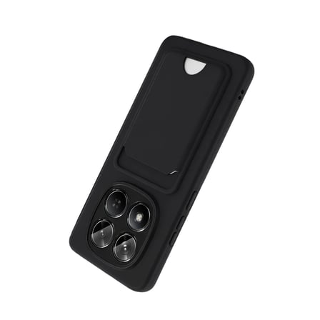 Xiaomi Redmi Note 15 4G Kelvin Kartvizitli Silikon - Siyah