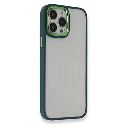Apple iPhone 14 Pro Max Kılıf Dora Kapak - Haki Yeşil