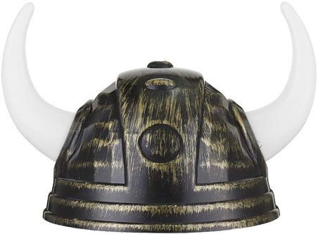 Viking Başlığı Asteriks Başlığı Altın Renk