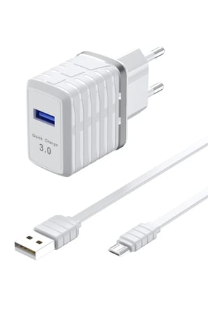 C32Q 3.0 Quick Micro USB Seyahat Şarj Cihazı