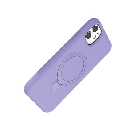 iPhone 11 Regal Magsafe Standlı Kapak - Lila