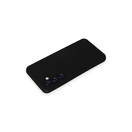 Samsung Galaxy S24 Plus Kılıf Nano içi Kadife Silikon - Siyah