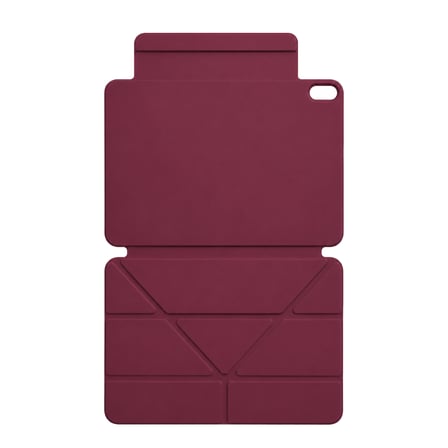 iPad 2025 10.9 10.Nesil (A16) Edz Manyetik Standlı Tablet Kılıfı - Mürdüm