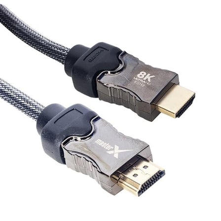 MasterX MX-18938 Örgülü 60Hz Ultra HD 1.5 Metre Örgülü 8K HDMI Kablo
