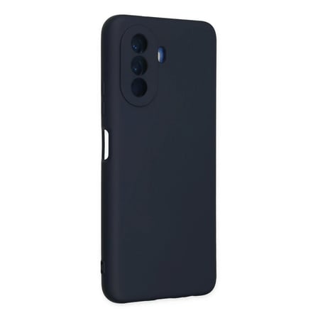 Huawei Nova Y70 Kılıf Nano içi Kadife Silikon - Lacivert