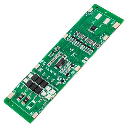 7S 24 Volt 20 Amper 18650 Pil Şarj Koruma Kartı (8 IC li)