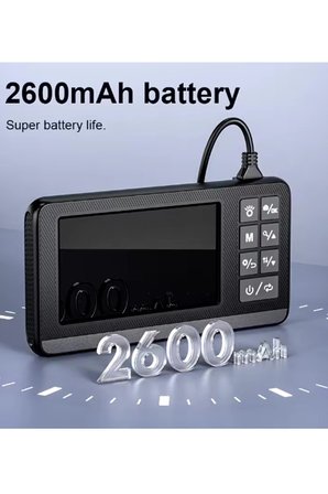 Ekranlı Çift Kameralı 5 Mt Sert Kablo Endoskop Kamera 8 Mm 4.3 Inc Hafıza Kart Destekli