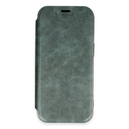 iPhone 16 Pro Max Kılıf Flip Cover - Koyu Yeşil