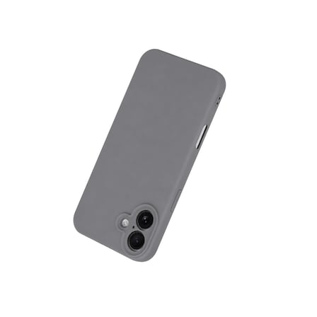 Apple iPhone 16 Plus Kılıf First Silikon - Gri