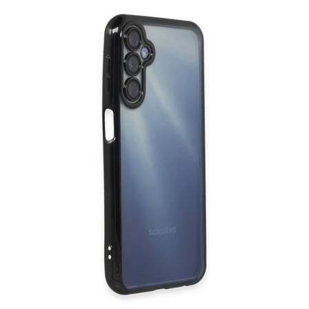 Samsung Galaxy A55 5G Kılıf Razer Lensli Silikon - Siyah