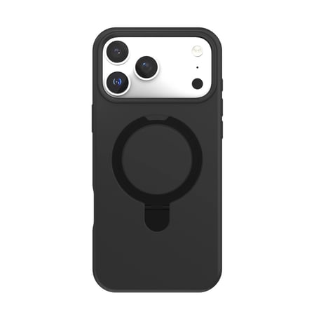Apple İphone 17 Pro Regal Magsafe Standlı Kapak - Siyah