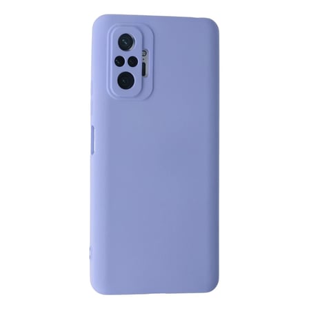 Xiaomi Redmi Note 10 Pro Kılıf Nano içi Kadife Silikon - Lila