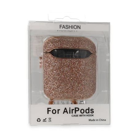 Airpods 2 (2.nesil) Spell Simli Kılıf - Rose