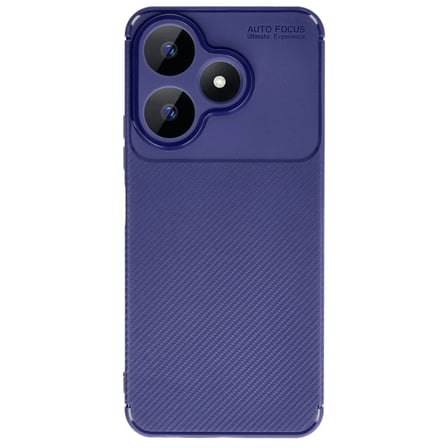 Redmi 13 4G Kılıf Auto Focus Karbon Kapak - Lacivert