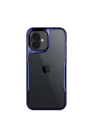 Apple iPhone 16 Kılıf Boyi Silikon Kapak - Lacivert