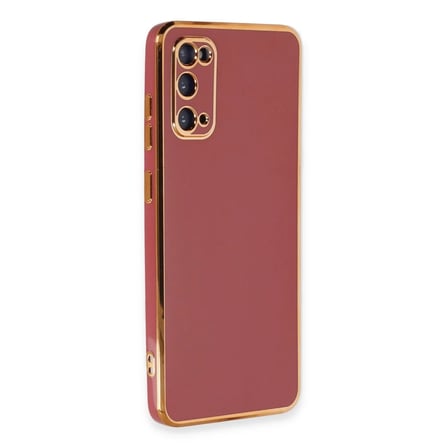 Samsung Galaxy S20 Kılıf Volet Silikon - Kırmızı