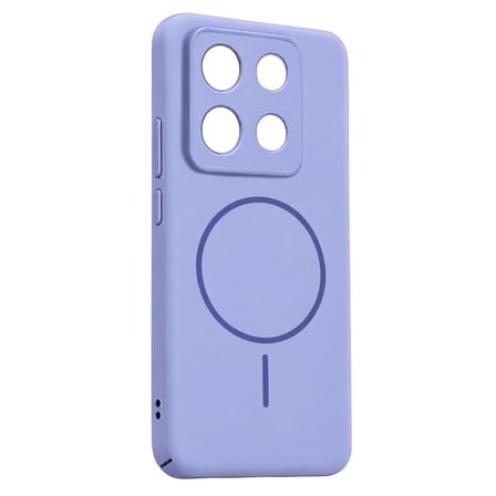 Redmi Note 13 5G Mika PC Magsafe Kapak - Açık Mor