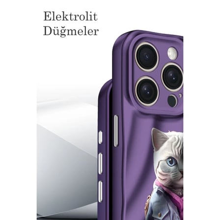 Apple iPhone 14 Pro Kılıf Crew Desenli Kapak - Köpek