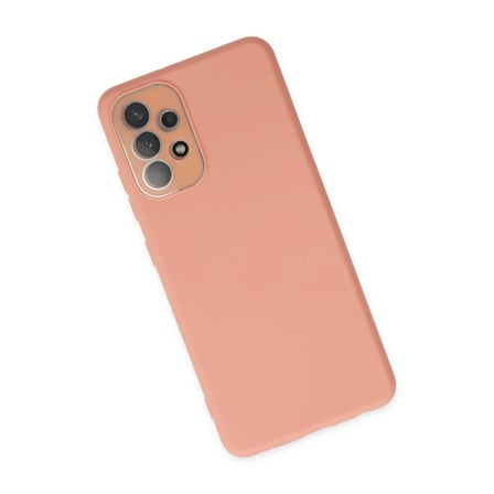 Samsung Galaxy A53 5G Kılıf Lansman Glass Kapak - Pembe