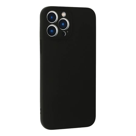 iPhone 13 Pro Max Kılıf Nano içi Kadife Silikon - Siyah