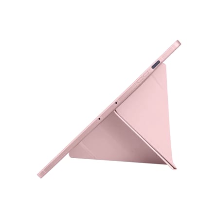 Tablet Kılıfları iPad Pro 13 Uyumlu Kılıf Kalemlikli Hugo Kılıfı Rose Gold