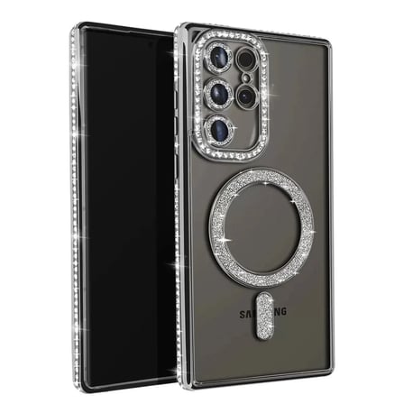 Samsung Galaxy S23 Ultra Joke Simli Magneticsafe Kılıf - Siyah