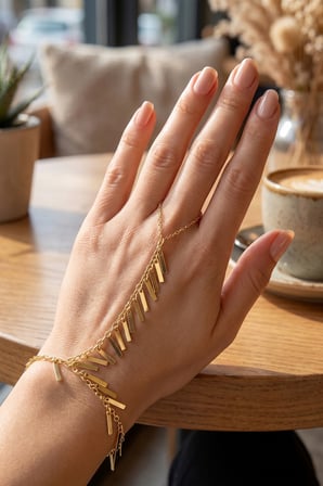 Gold Renk Pirinç Sarkıt Plaka Model Şahmeran