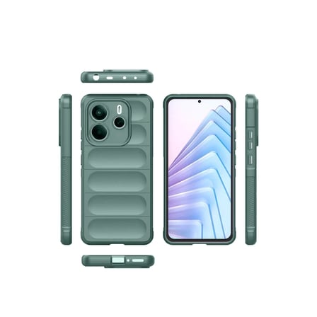Xiaomi Redmi Note 14 4G Kılıf Optimum Silikon - Siyah