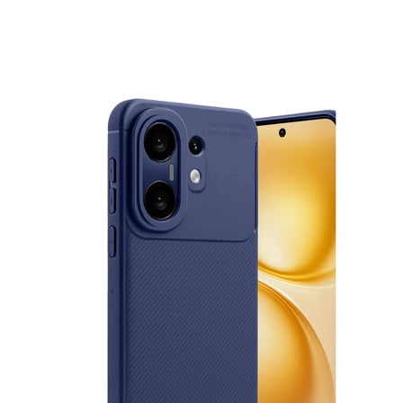 Vivo X200 FE Auto Focus Karbon Kapak - Lacivert