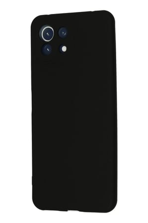 Xiaomi Mİ 11 Lite Kılıf Nano içi Kadife Silikon - Siyah