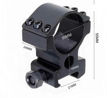 30mm/21mm Için Lazer,fener Bağlama Aparatı