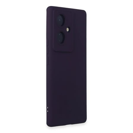 Vivo V29 Lite Kılıf Nano içi Kadife Silikon - Mor