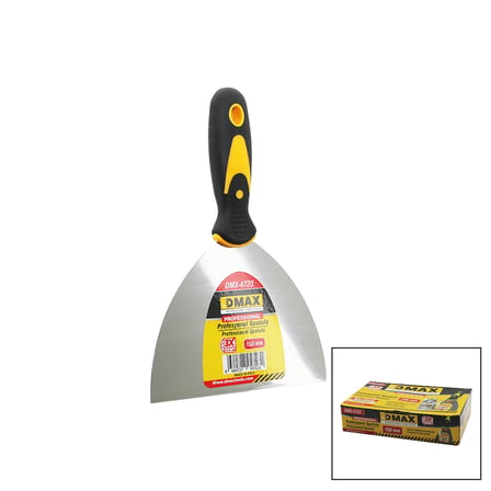 150 mm Metal Spatula Fiber Saplı