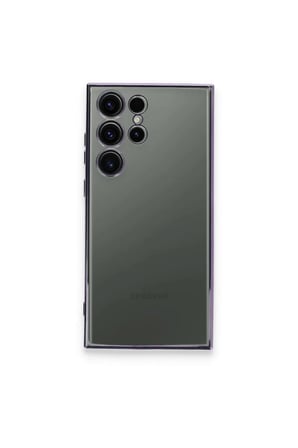 Samsung Galaxy S24 Ultra Kılıf Razer Lensli Silikon - Siyah