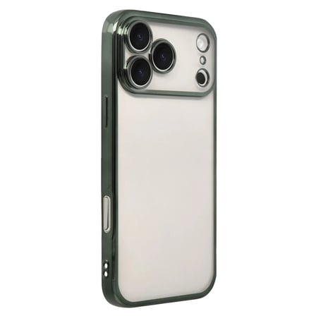 Apple iPhone 17 Pro Razer Lensli Silikon - Yeşil