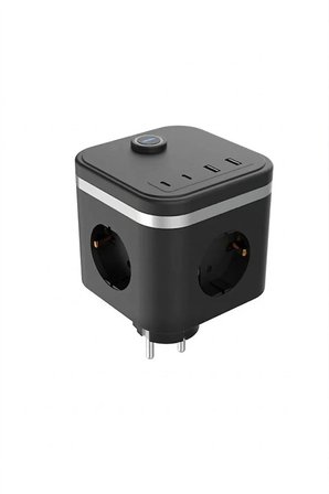 Termal Akım Korumalı Isıya Dayanıklı ’lü Duvar Tipi Priz x Usb x Typce  W