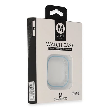 Movenchy Apple Watch Ultra 49mm Bondy Kasa Koruyucu - Sierra Blue