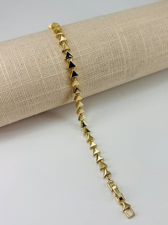 Renk  Pirinç Cm Bileklik 17+2 Cm  - Kbl0499