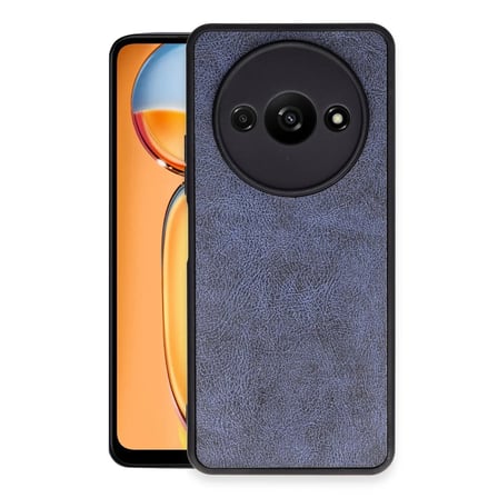 Xiaomi Redmi A3 4G Kılıf Aras Deri Kapak - Lacivert